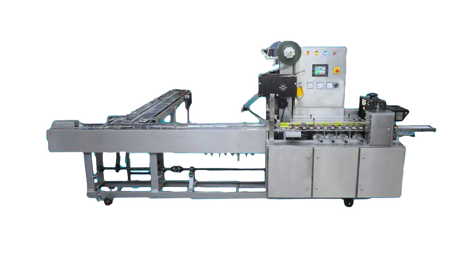 Cross Conveyor Flow Wrap Machine