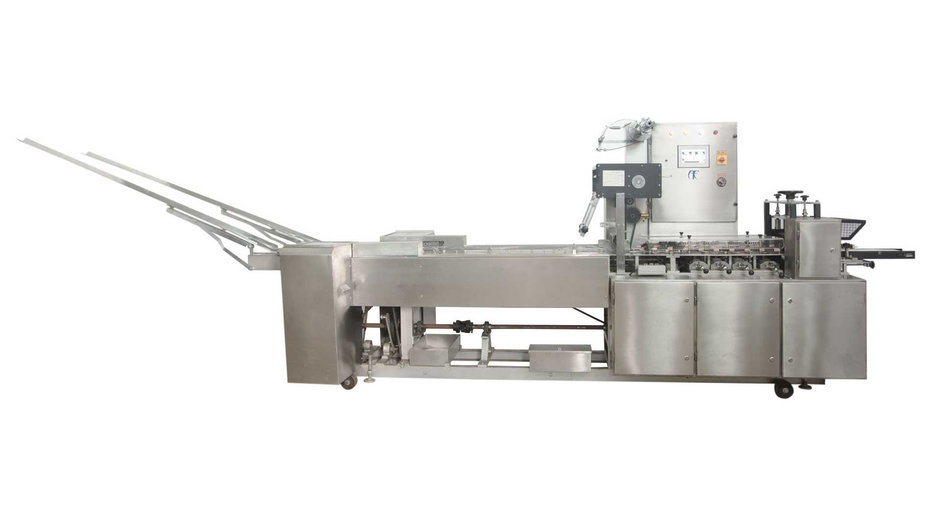Double Shute or On-edge Wrapping Machine