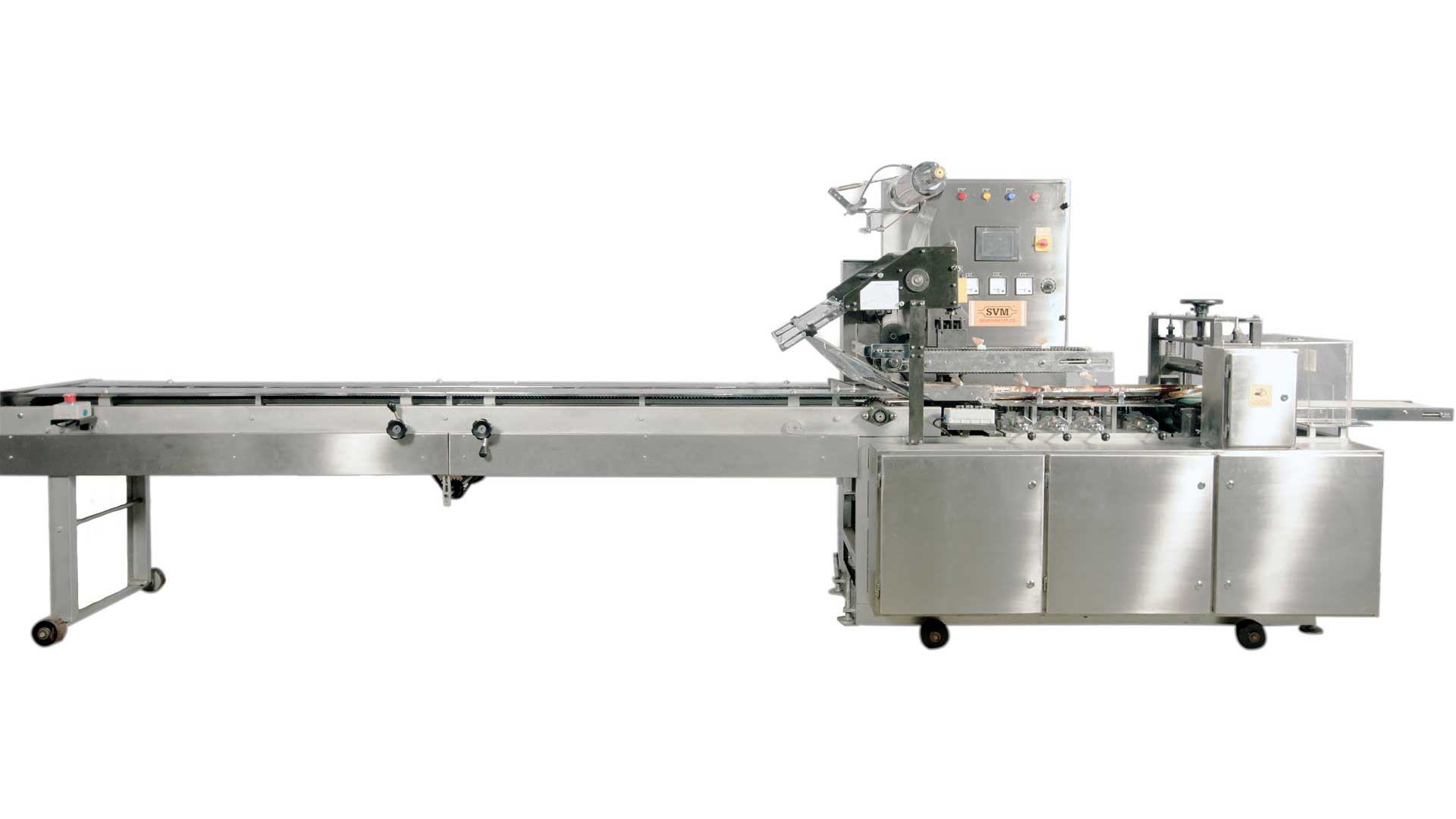 Family Pack Hand Feeding Wrapping Machine